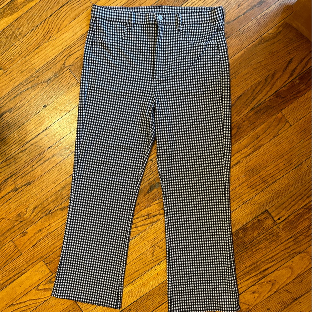 Gingham soft pants, size 12 Regular
